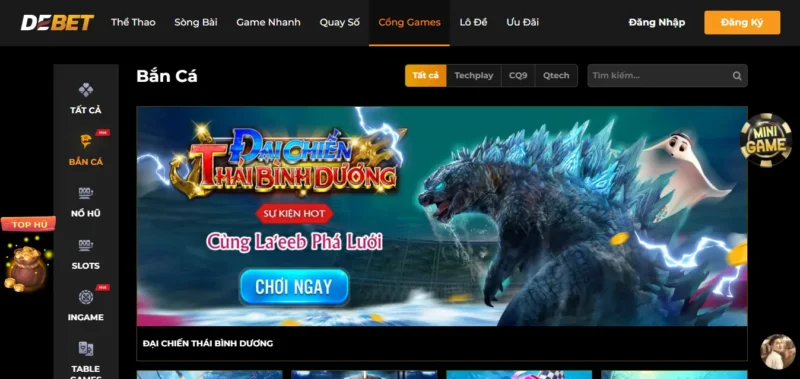 Tổng quan về game bắn cá Bá Chủ Đại Dương tại nhà cái online Debet