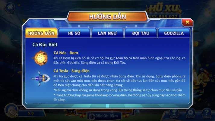 Hệ số thưởng trong Đại chiến Thái Bình Dương Debet online 